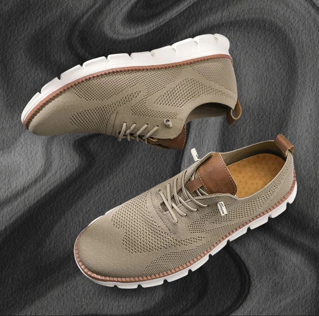 Arthur - Baskets Maille À Lacets Homme
