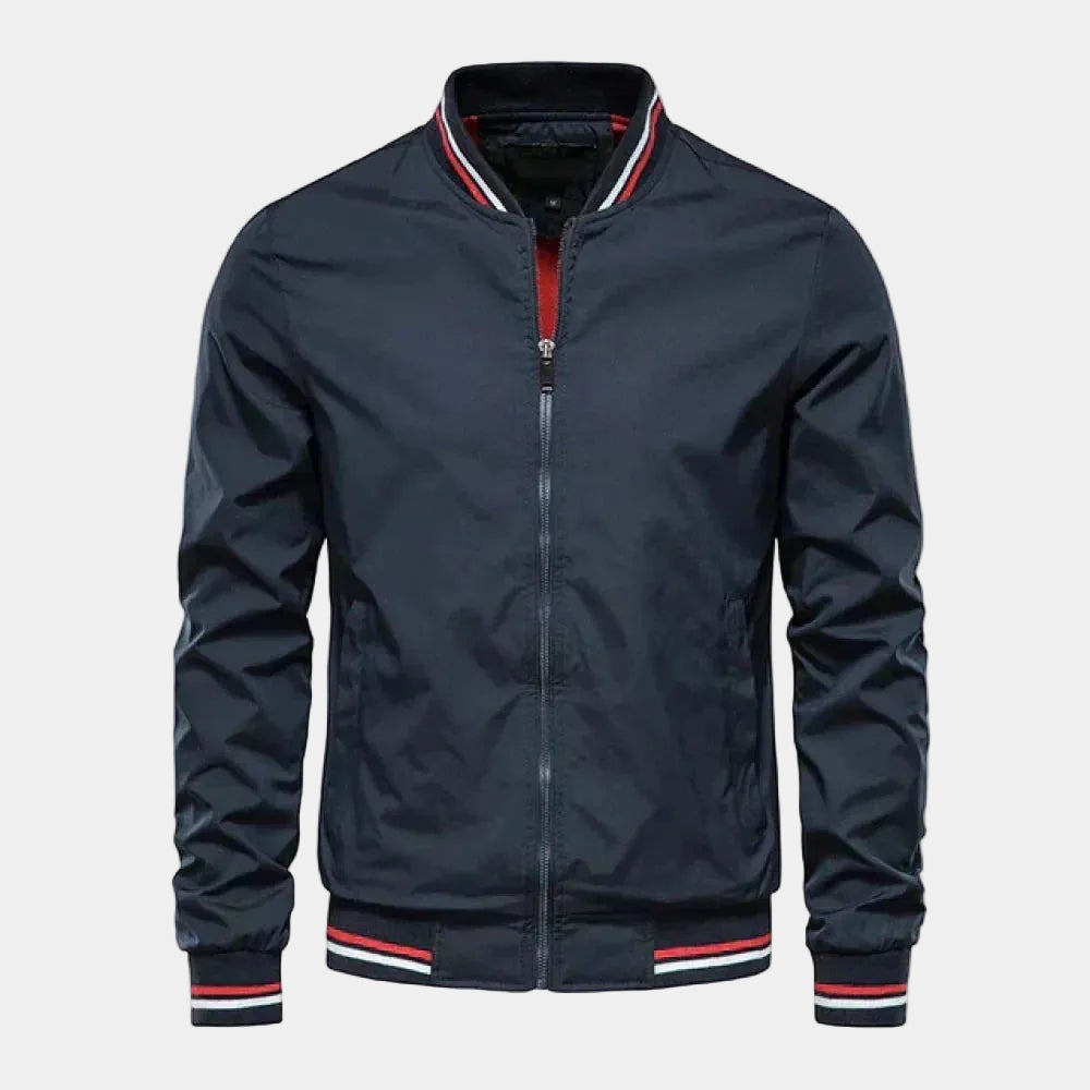 Hugo - Blouson Bomber Zippé Col Montant Homme
