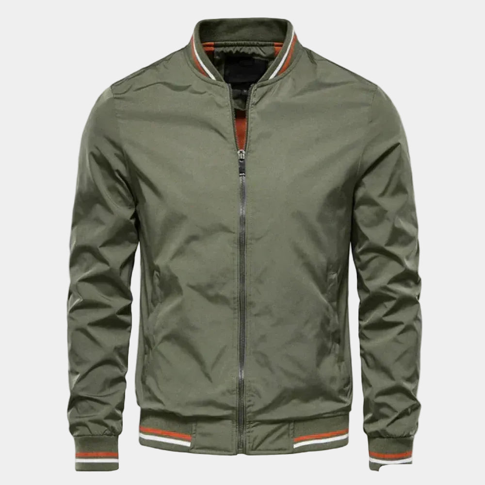 Hugo - Blouson Bomber Zippé Col Montant Homme