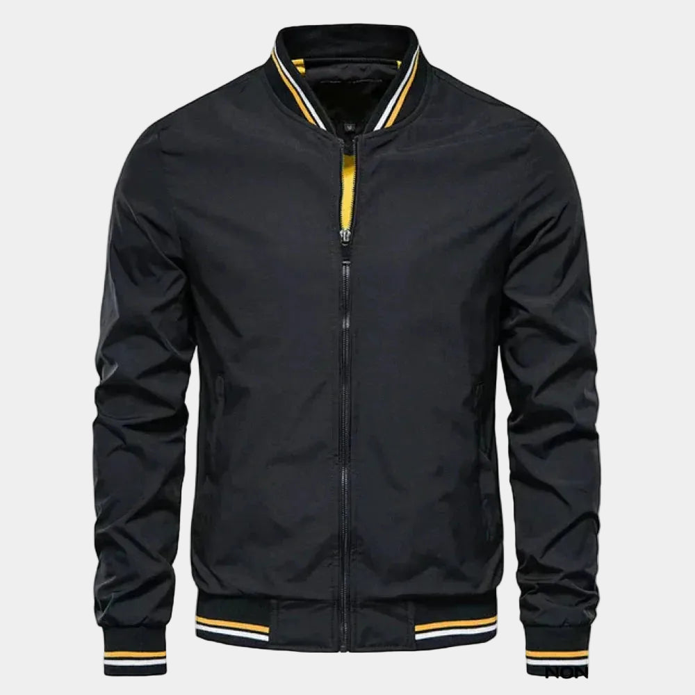 Hugo - Blouson Bomber Zippé Col Montant Homme