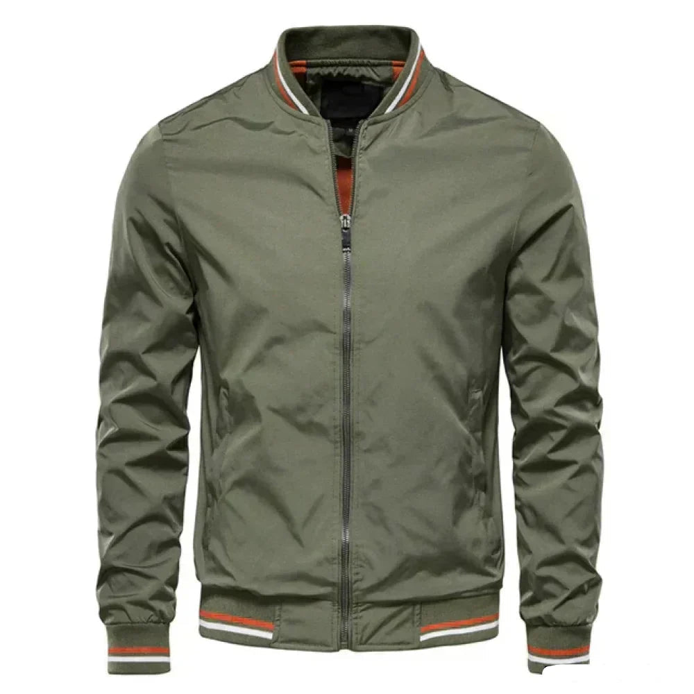 Nicolas - Blouson Zippé À Col Montant Homme