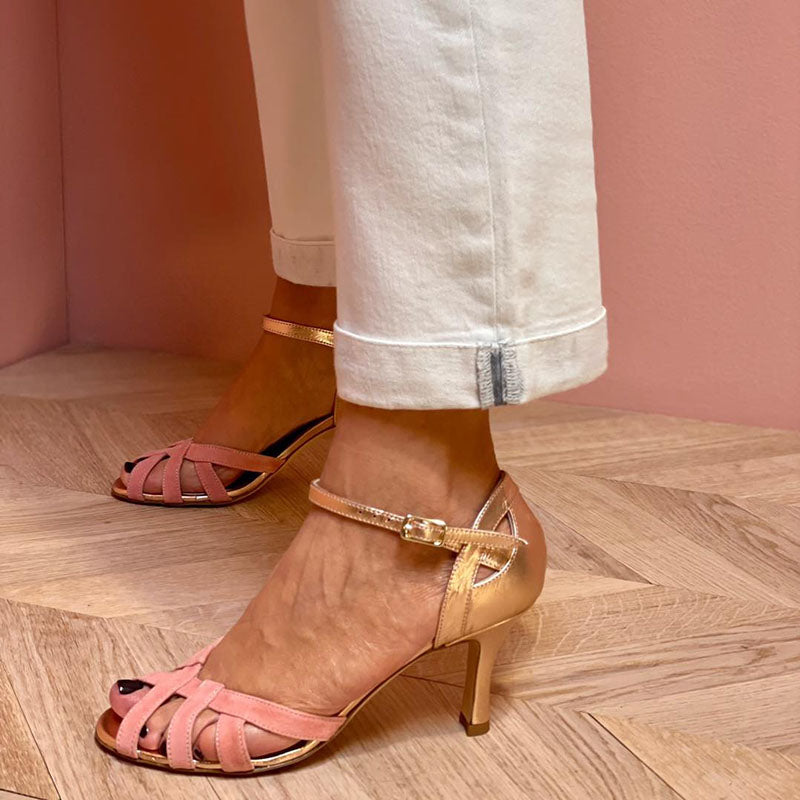 Calista - Sandales à talons hauts avec bout ouvert