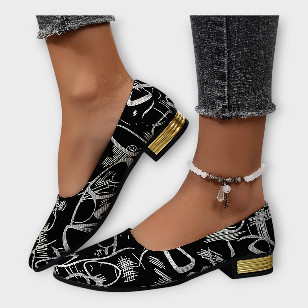 Ballerines Élégantes avec Détails Sophistiqués