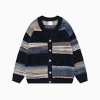 Olivier - Cardigan À Rayures Homme