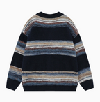 Olivier - Cardigan À Rayures Homme