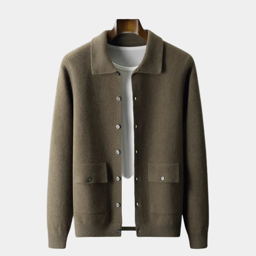 Laurent - Cardigan Boutonné Homme