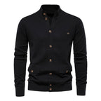Maxime - Cardigan Col Montant Boutonné Homme