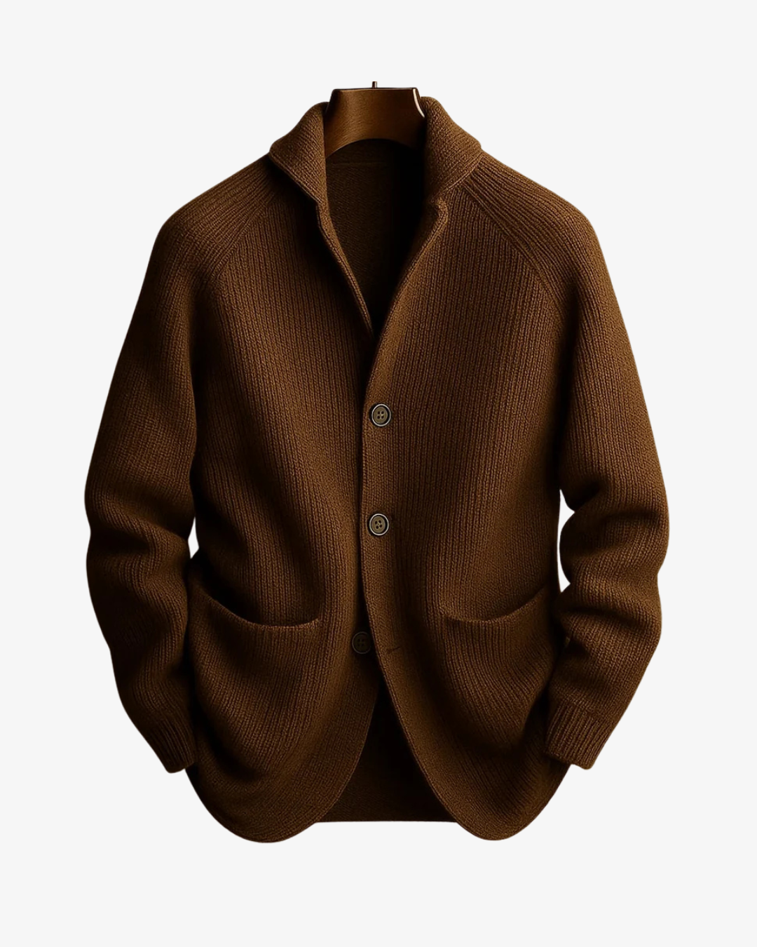 Guillaume - Cardigan En Maille À Col Châle Homme