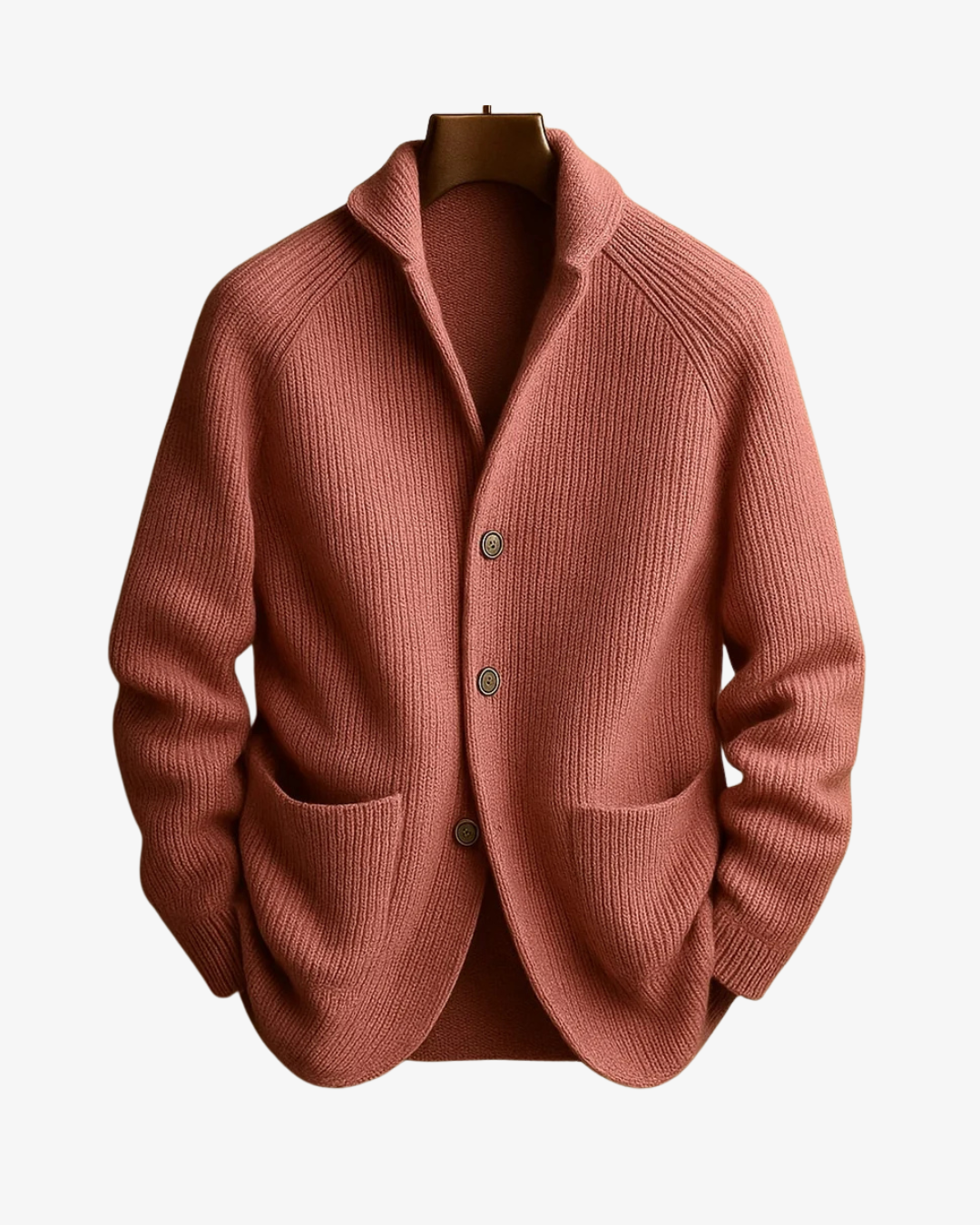 Guillaume - Cardigan En Maille À Col Châle Homme
