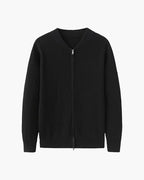 Damien - Cardigan Zippé En Maille Homme