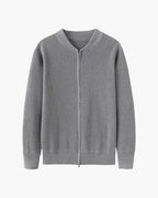 Damien - Cardigan Zippé En Maille Homme