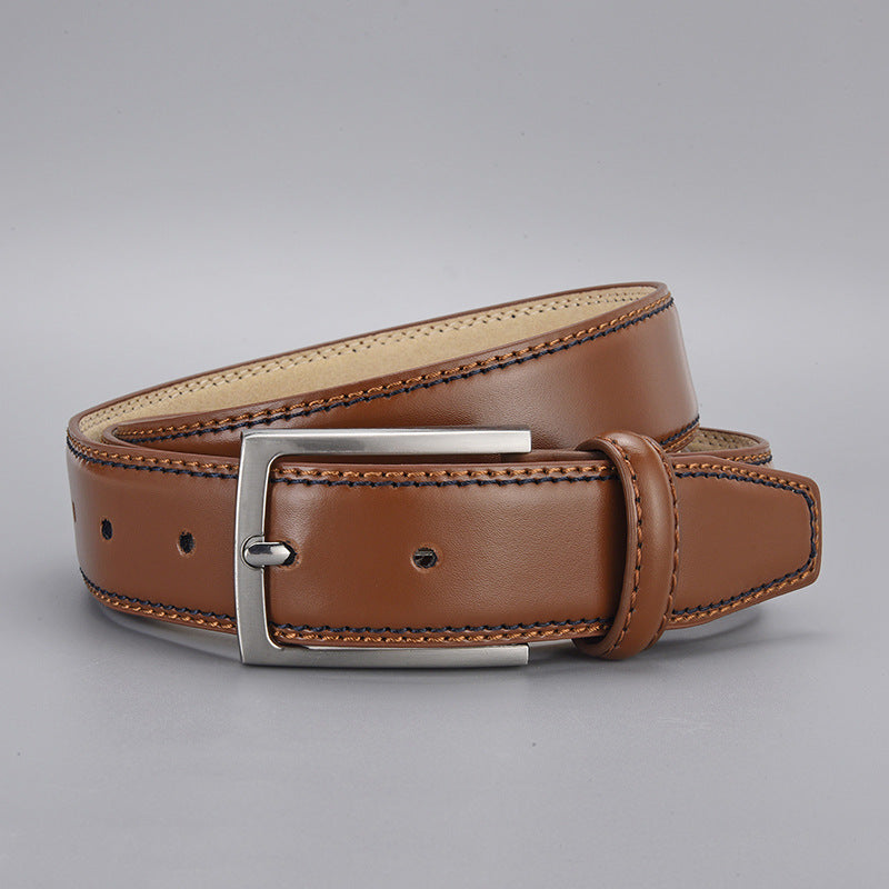 Étienne - Ceinture Boucle Carrée Homme