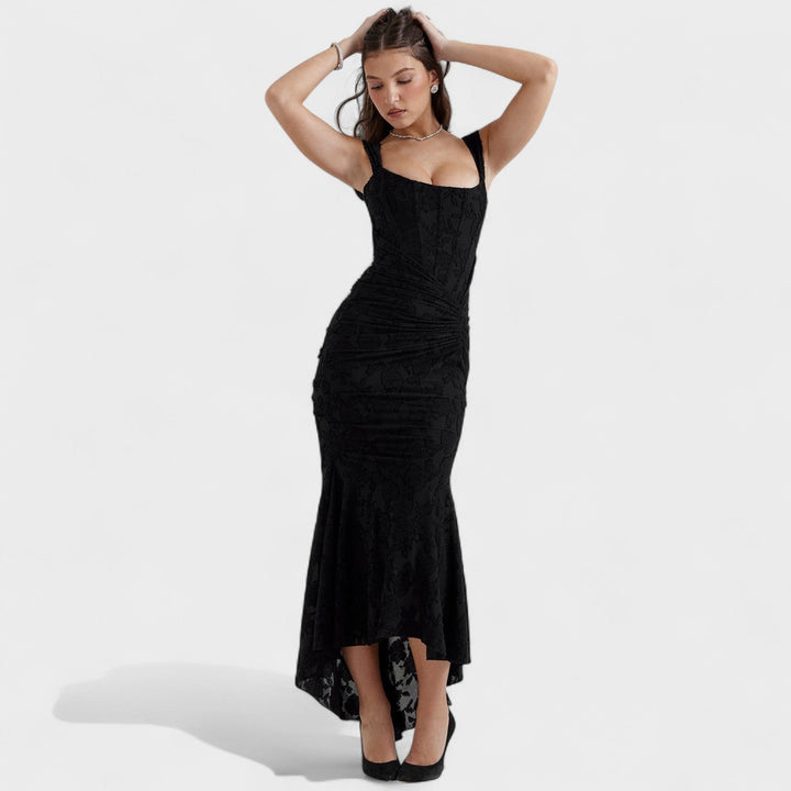 Francesca - Robe à silhouette sculpturale