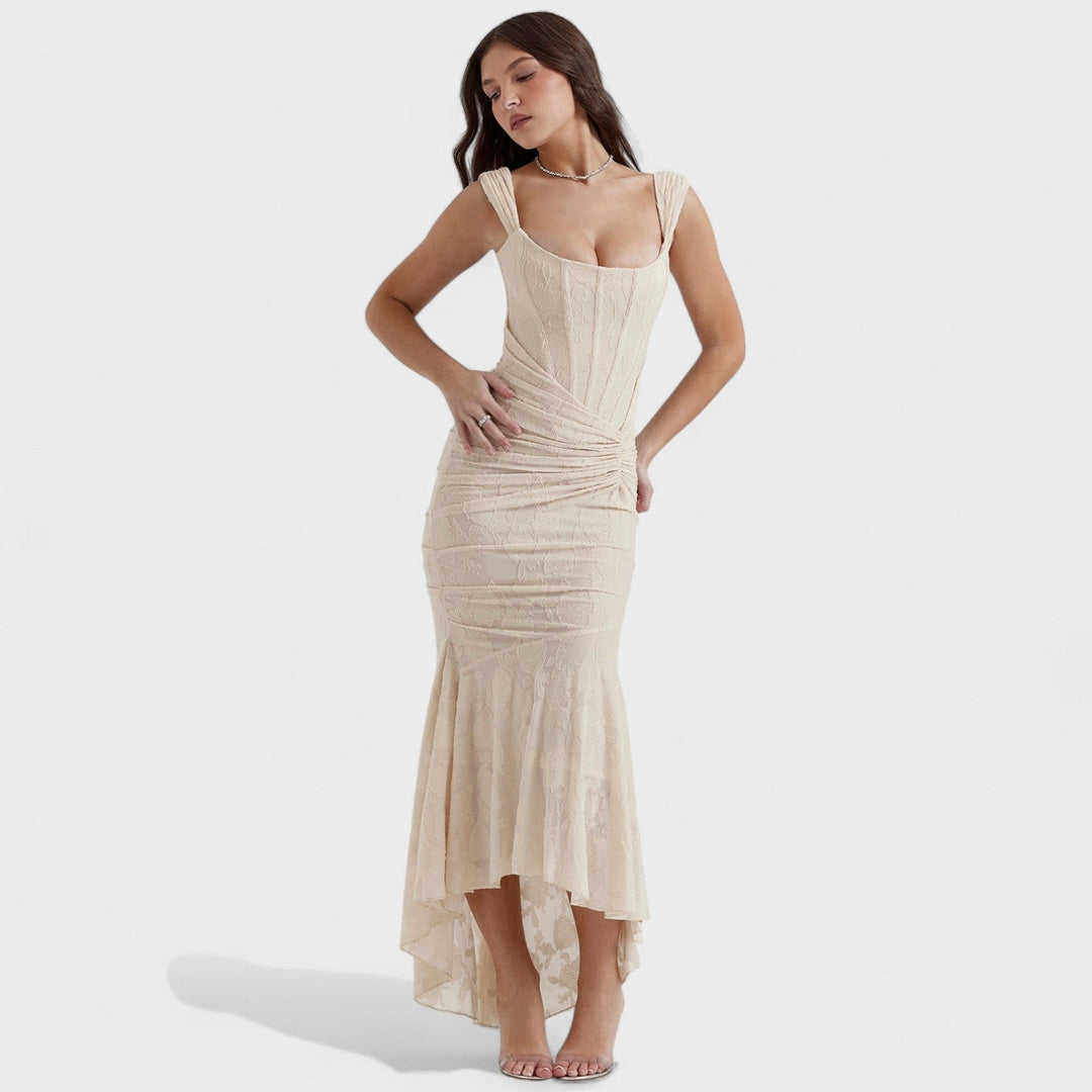 Francesca - Robe à silhouette sculpturale