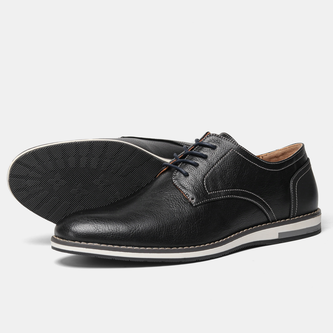 Viktor – Chaussures en cuir pour hommes classiques avec un confort moderne