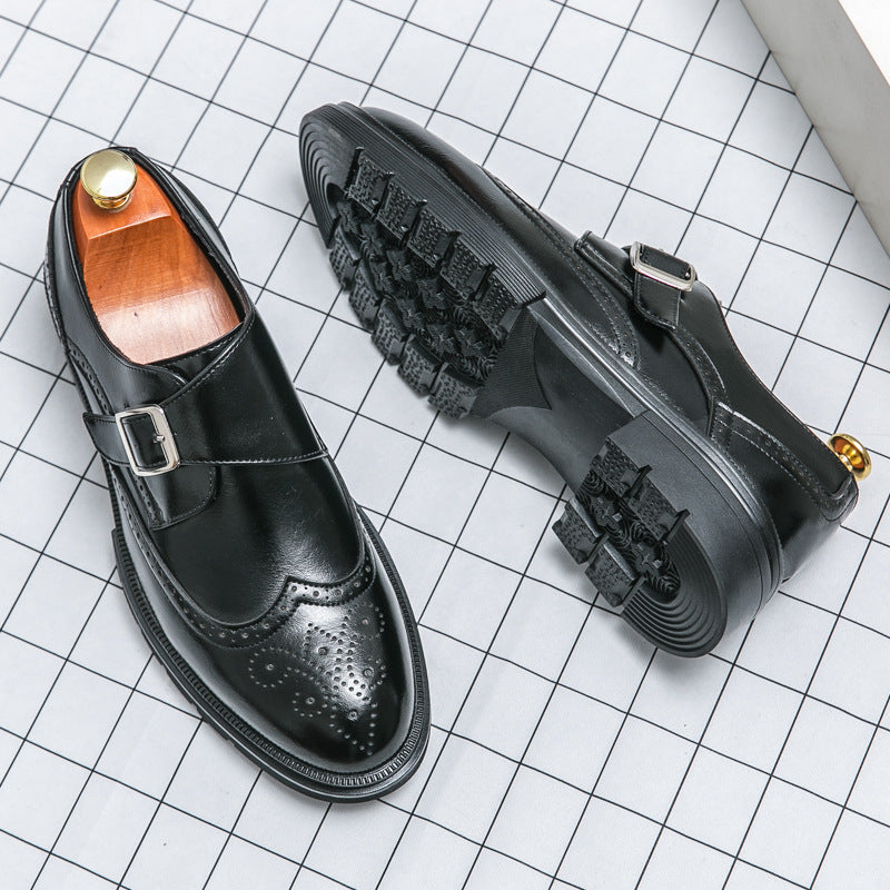 Gaspard - Chaussures À Boucle Perforées Homme