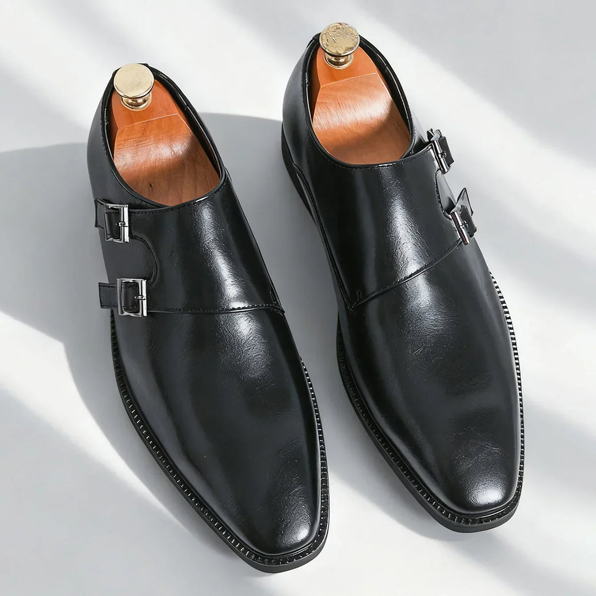 Jérôme - Chaussures À Double Boucle Homme