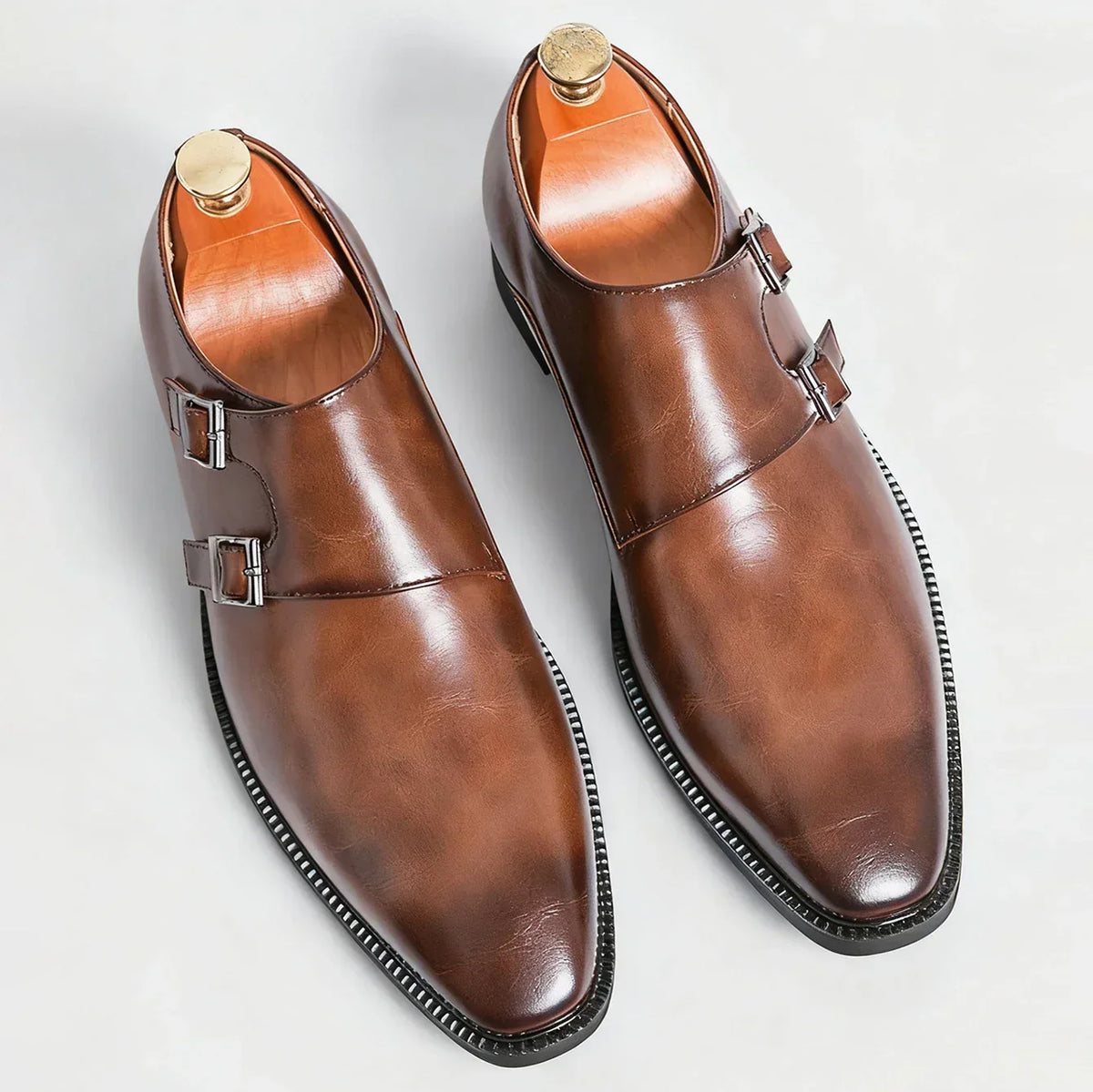 Jérôme - Chaussures À Double Boucle Homme