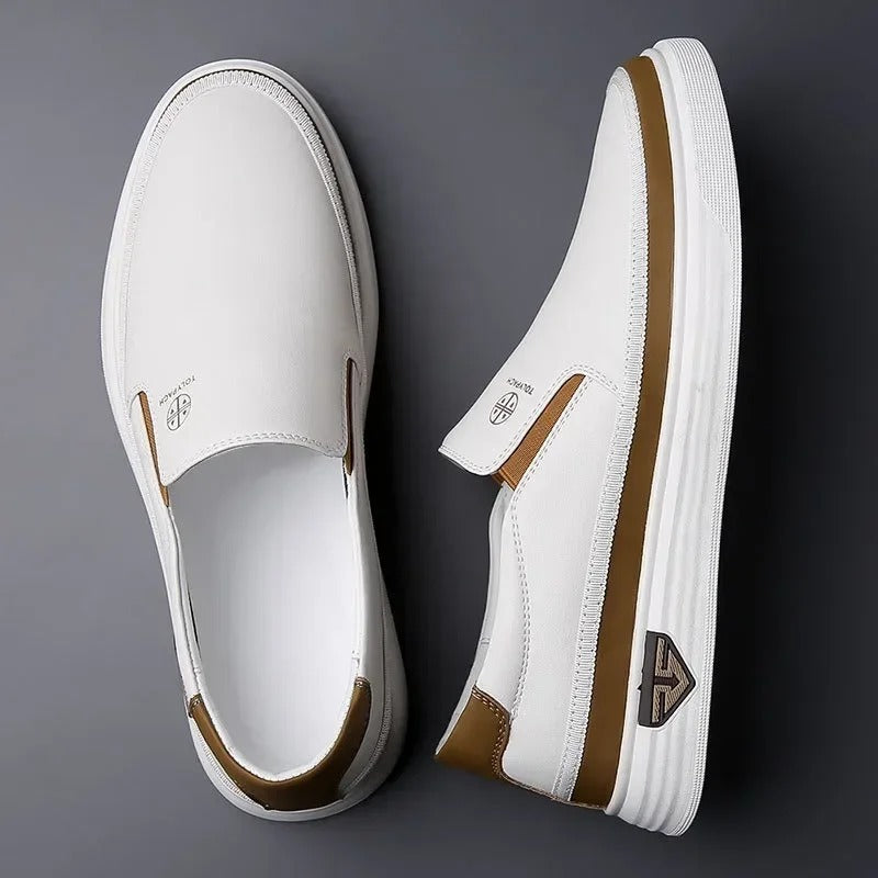 Lionel - Chaussures Sans Lacets Côtés Élastiques Homme