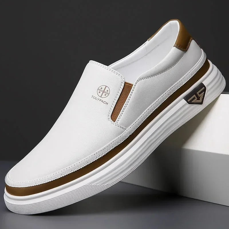 Lionel - Chaussures Sans Lacets Côtés Élastiques Homme