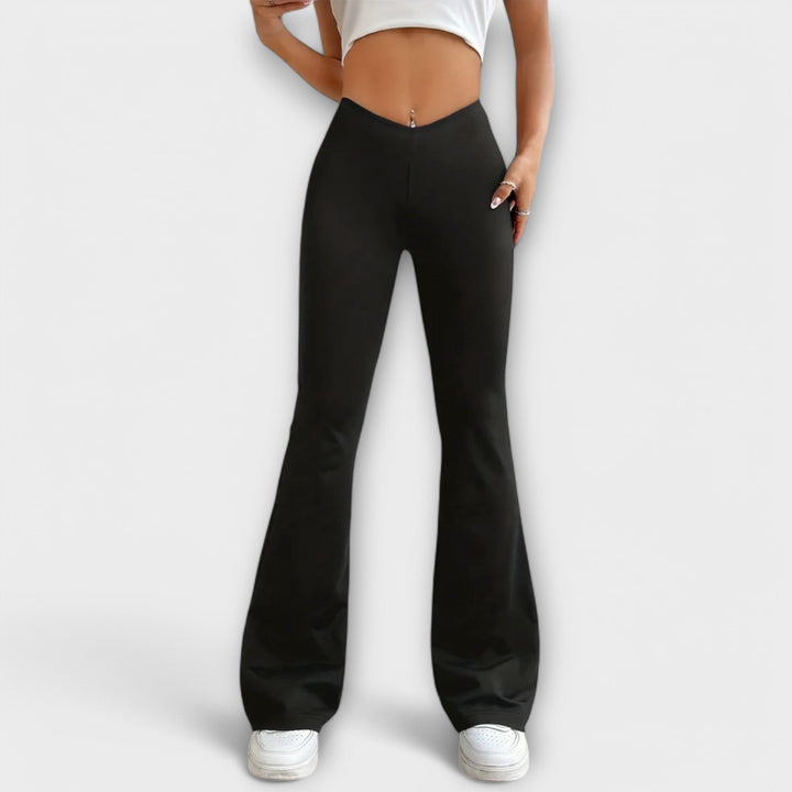 Serena - Pantalons larges à jambe évasée