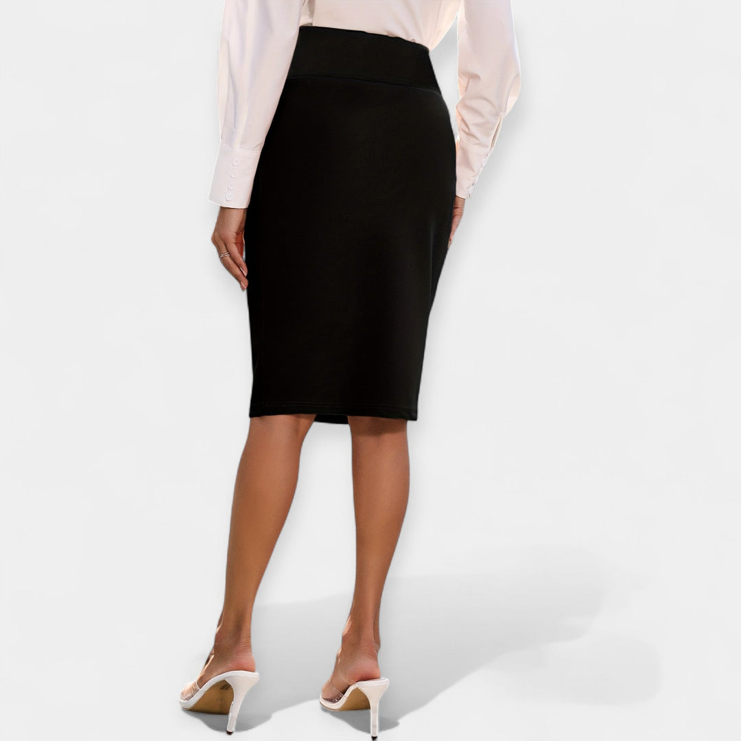 Jupe Midi Taille Haute