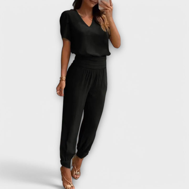 Irmelinda - Ensemble élégant débardeur et pantalon