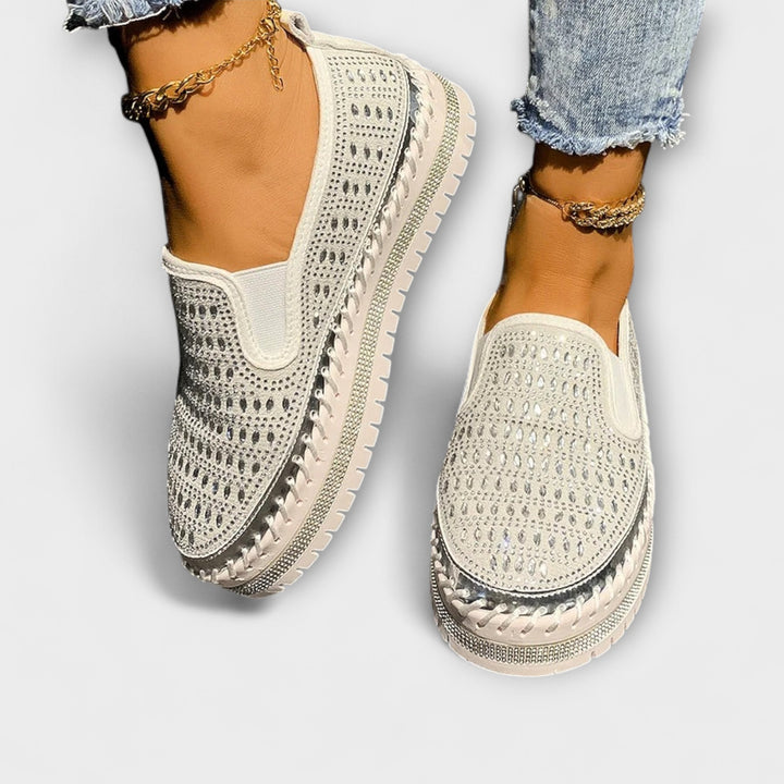 Kunigunde - Espadrilles à strass