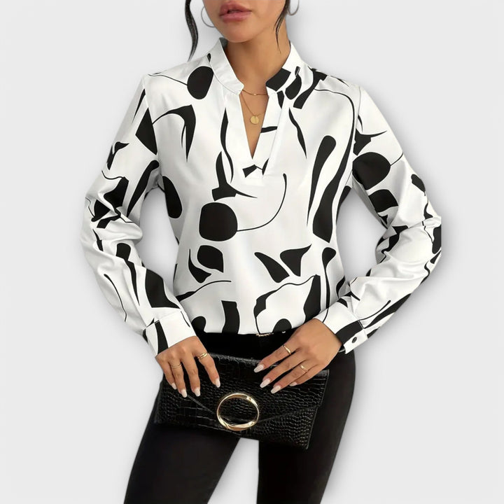 Catarina - Blouse élégante à manches longues
