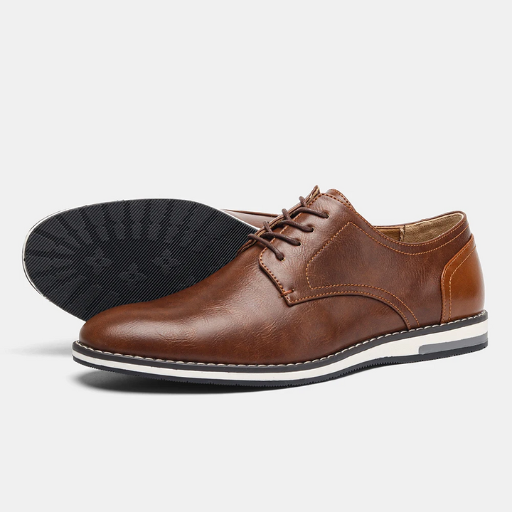 Viktor – Chaussures en cuir pour hommes classiques avec un confort moderne