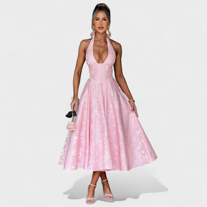 Efi - Robe midi texturée
