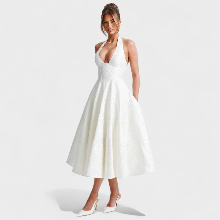 Efi - Robe midi texturée