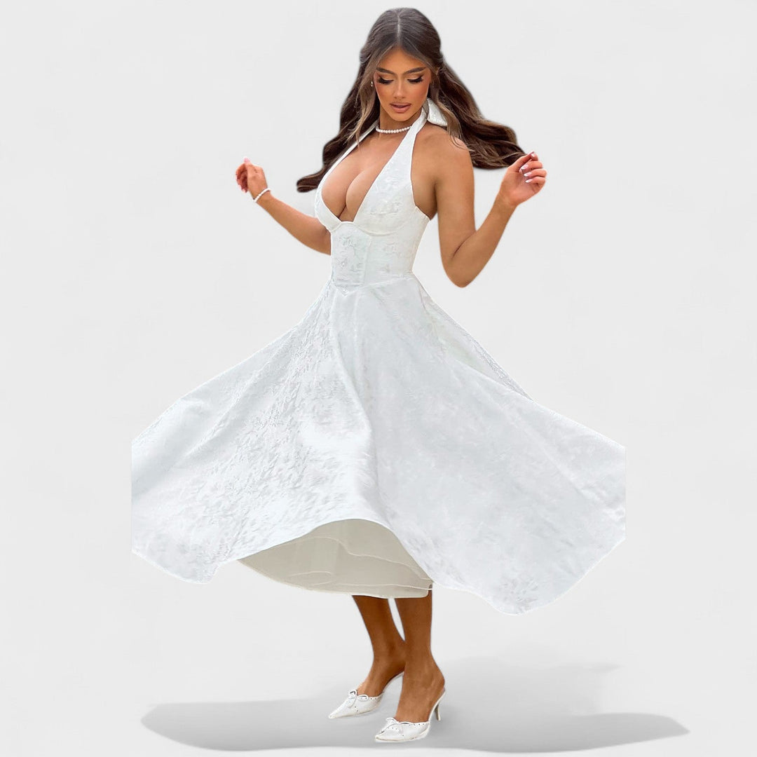 Efi - Robe midi texturée