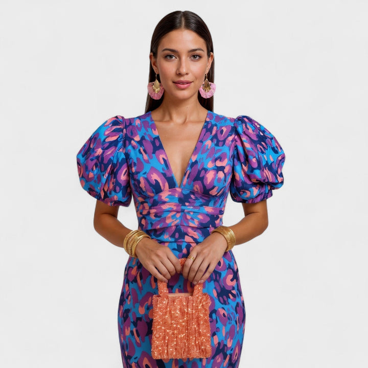 Lília - Robe Fuego Tropical