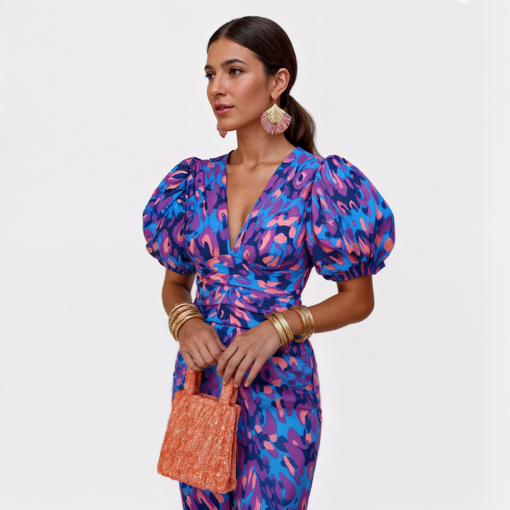 Lília - Robe Fuego Tropical