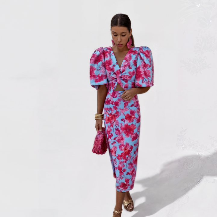 Lília - Robe Fuego Tropical