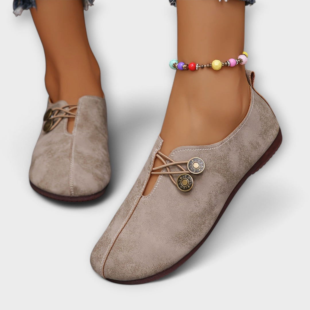 Ballerine en Cuir