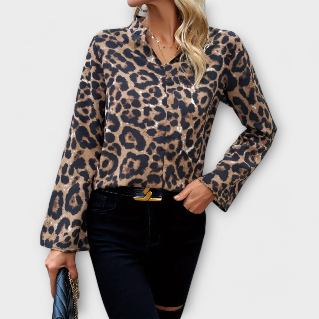 Catarina - Blouse casual léopard