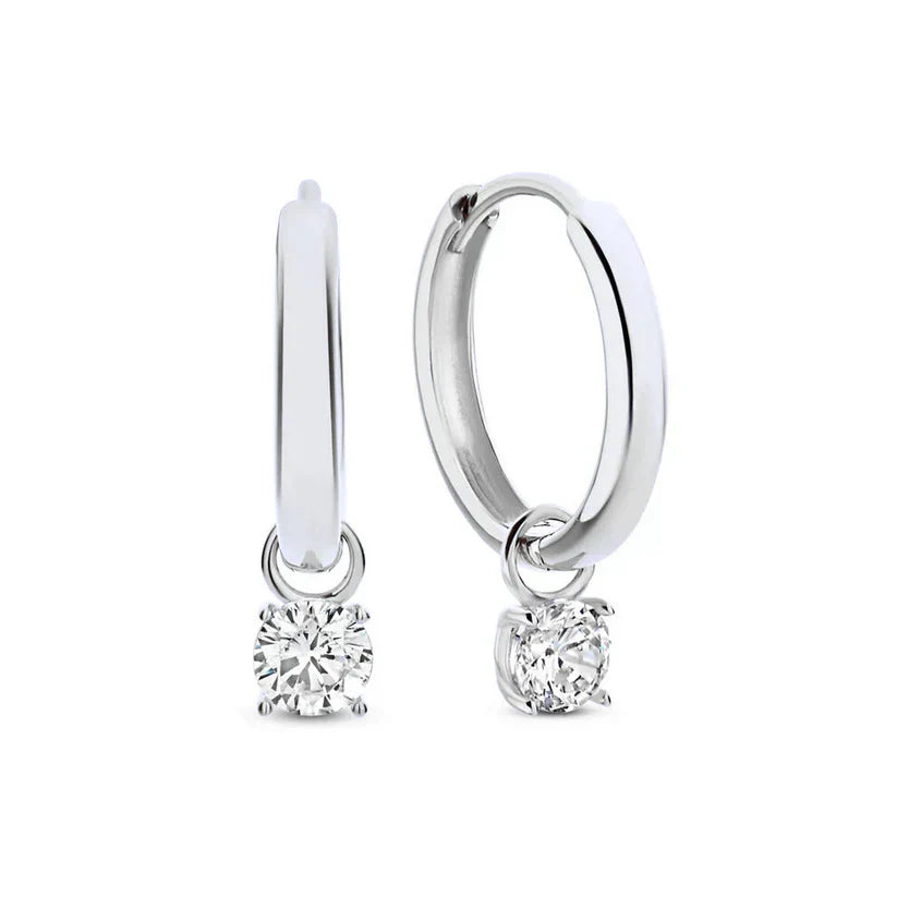 Boucles d’oreilles en fil Larmes de Lune