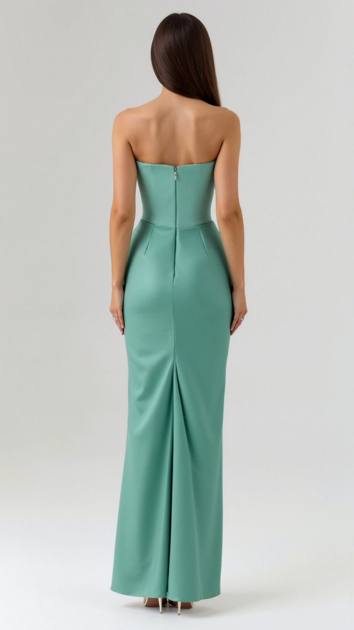 Esmeralda - Robe longue avec corsage