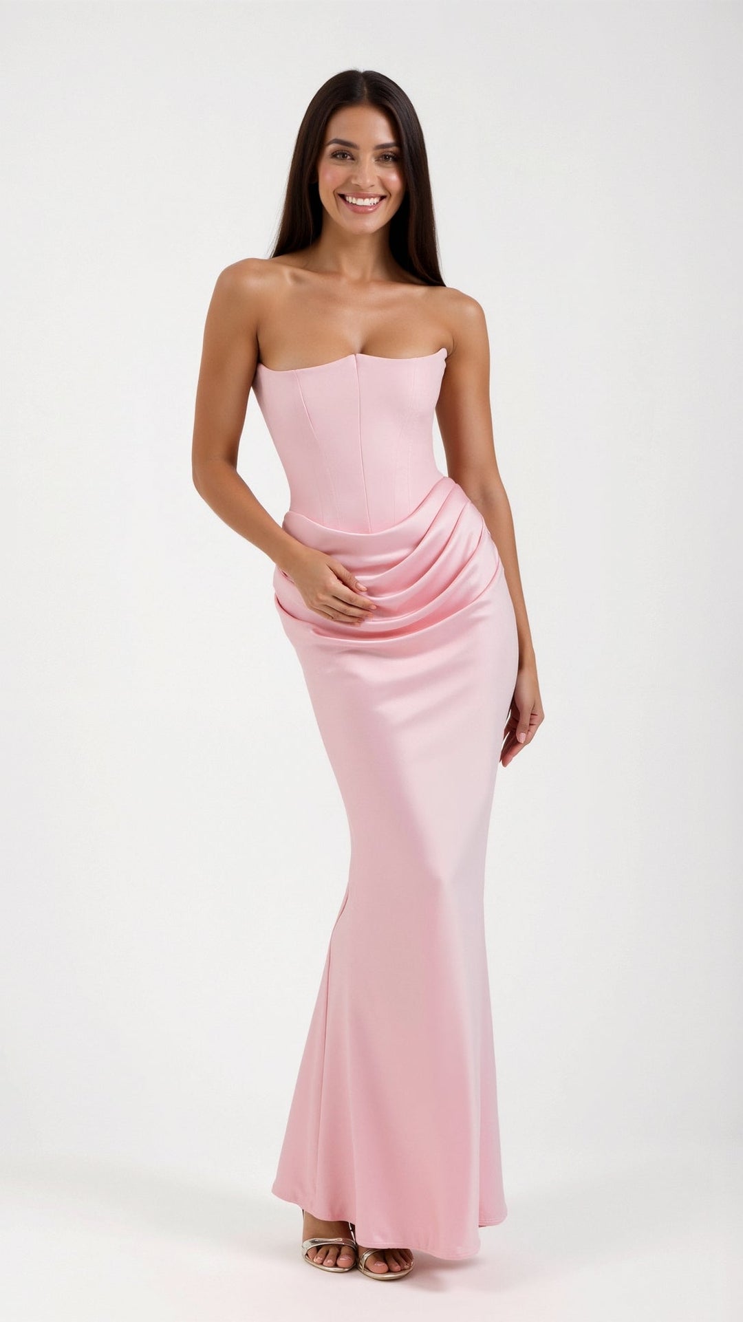 Esmeralda - Robe longue avec corsage