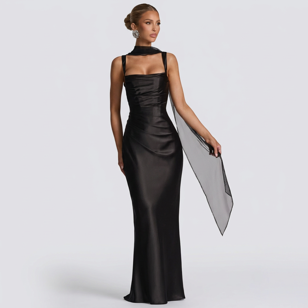 Luana - Robe Maxi Élégante