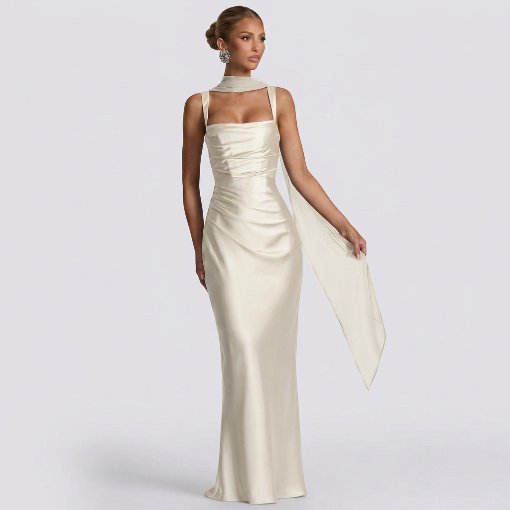 Luana - Robe Maxi Élégante