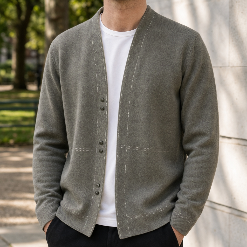 Pascal - Gilet Boutonné Homme