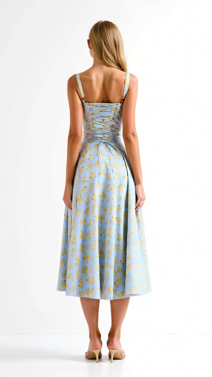 Júlia - Robe Midi Élégante