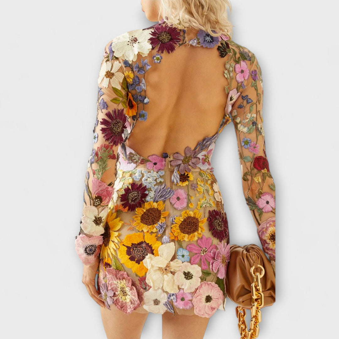 Dolores - Robe à imprimé floral