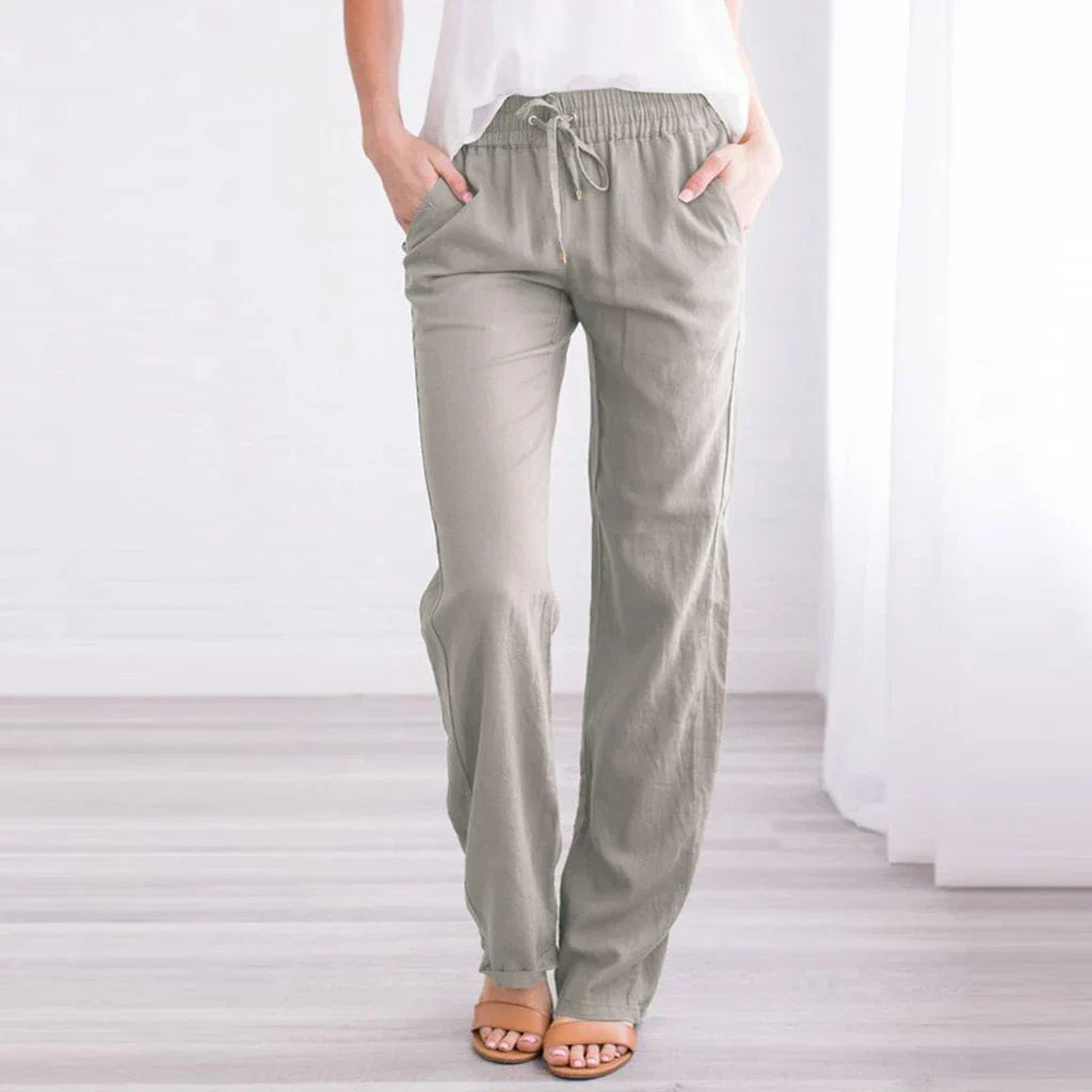 Valérie - Pantalon D'Été Fluide