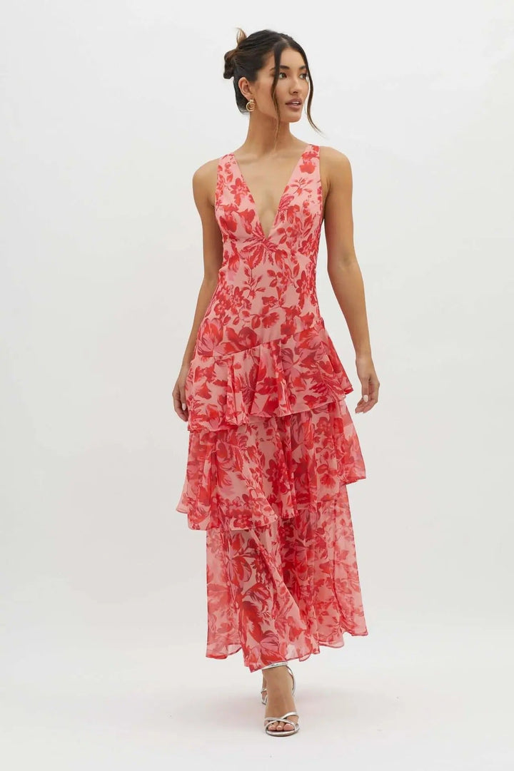 Eli - Robe Maxi Élégante Été