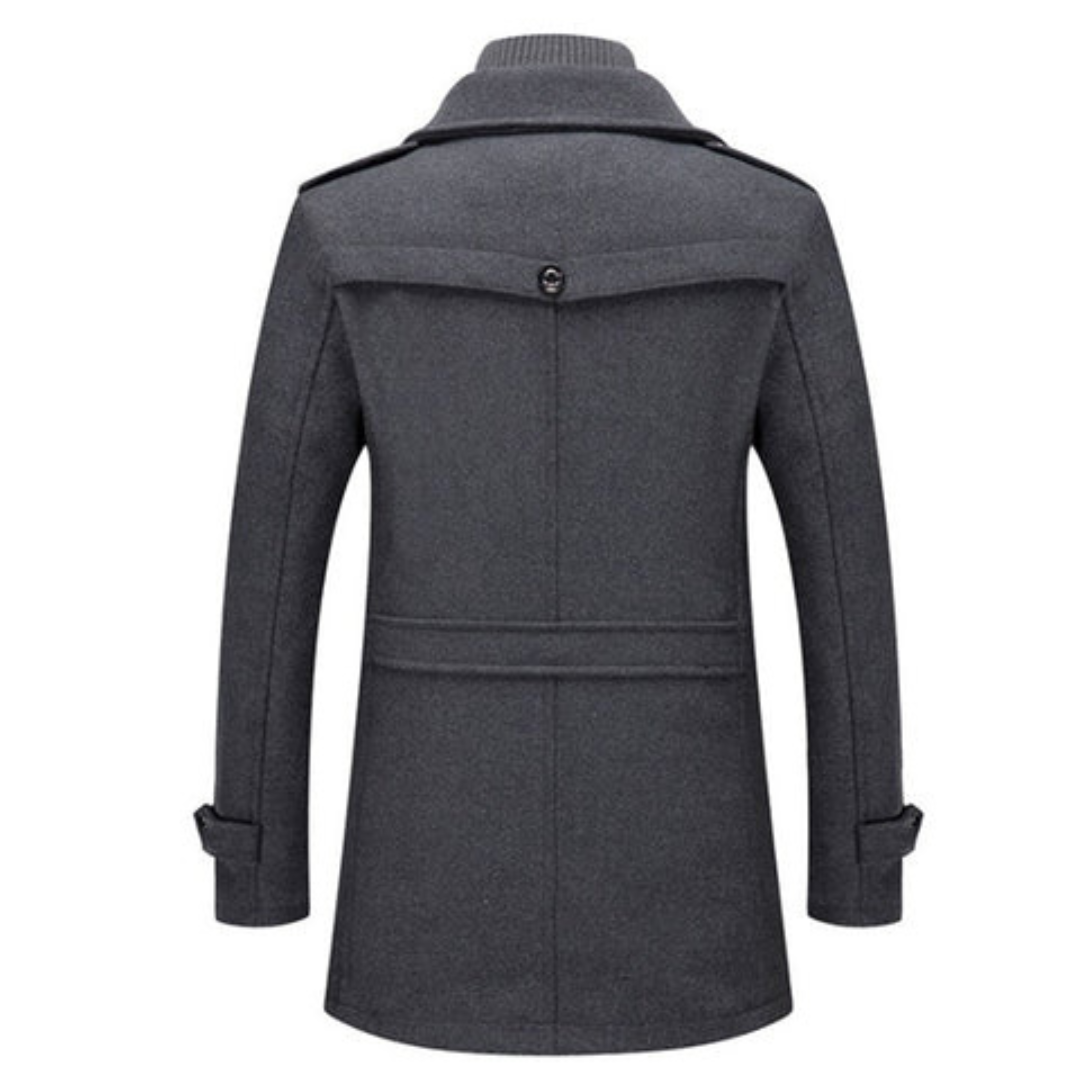 Robert - Manteau À Col Montant Homme