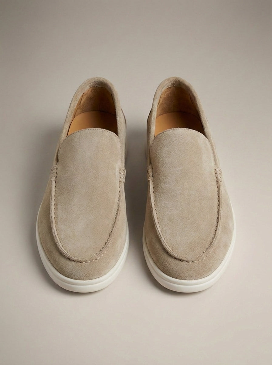 Victor - Mocassins À Enfiler Unis Homme
